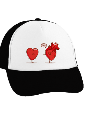 Szívügyek teherautós sapka Black cap