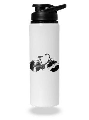 Forgótányér kerék kulacs White