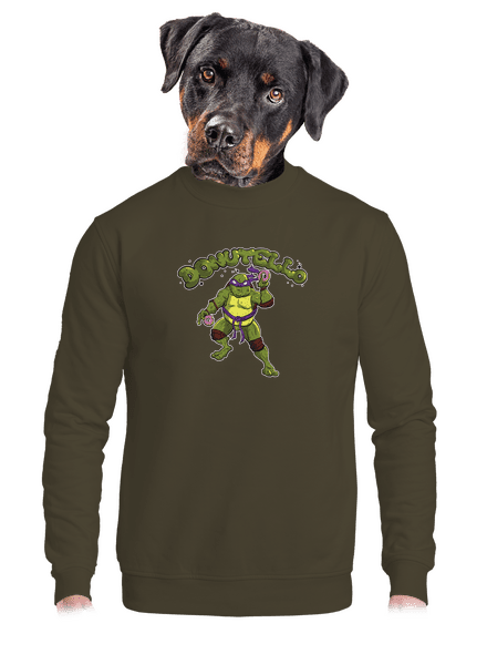 Donutello unisex crewneck Urban Khaki