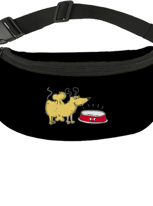 Csont övtáska Black