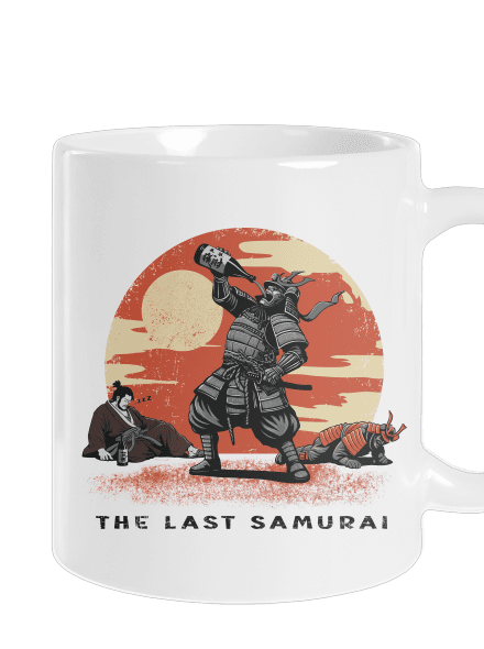 The last samurai hagyományos bögre White