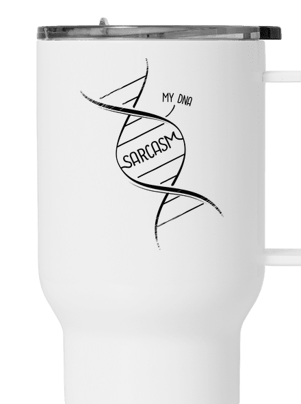 Sarcasm termosz bögre White