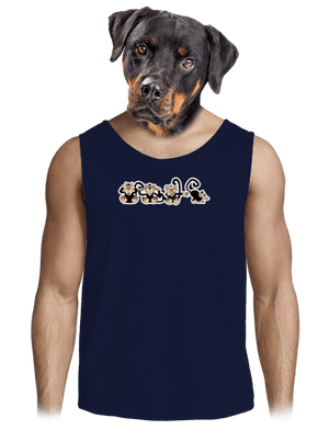 Majmok férfi trikó French Navy