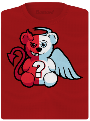 Angyal vagy ördög női sportpóló Red Mal