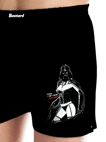 Mrs. Vader férfi alsó nadrág Black