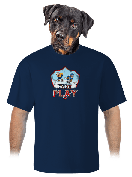Fart Play unisex túlméretezett póló Midnight Blue