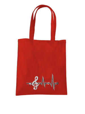 A zene az életem táska Bright Red