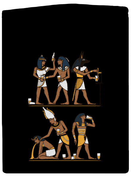 Egyiptomi parti cipzáras női pulóver Black