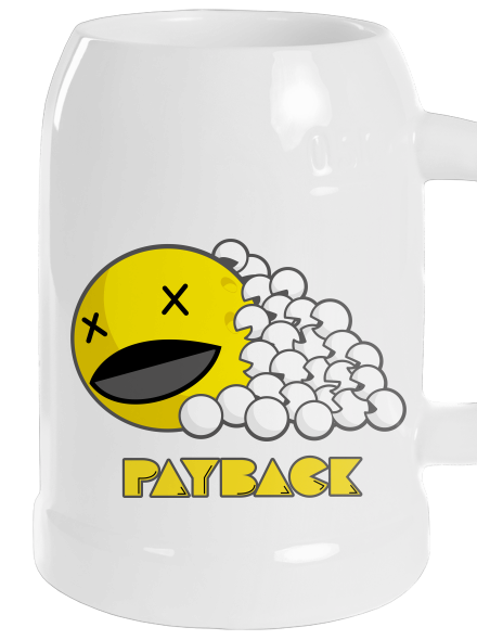 Payback söröskorsó White