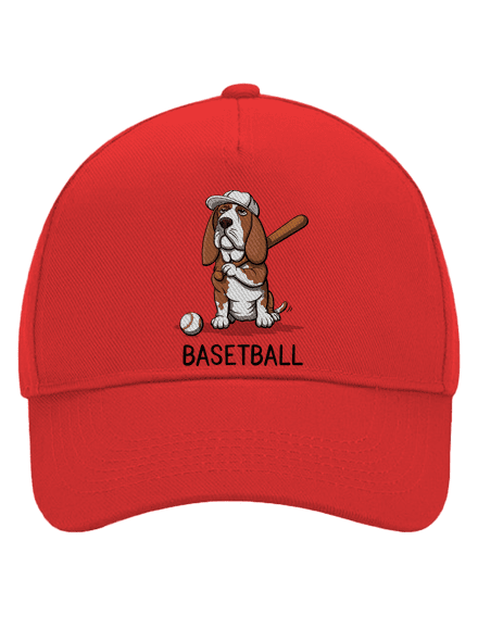 Basetball baseballsapka Classic Red