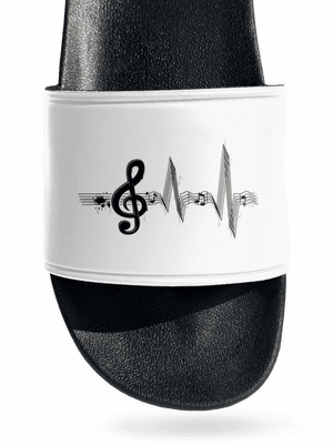 A zene az életem papucs White