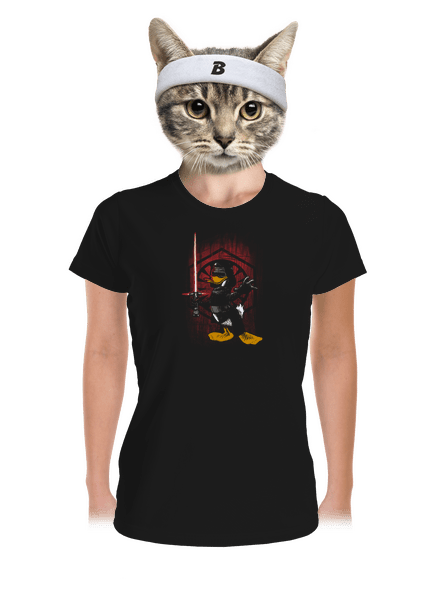 Kylo Duck női sportpóló Black