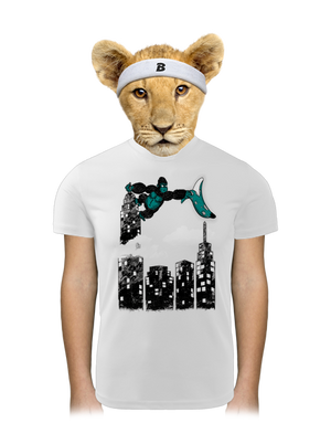 King Kong Banana gyerek sport póló White