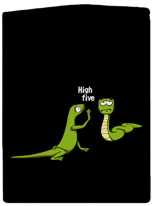 High Five cipzáras női pulóver Black