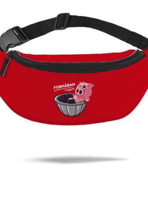 Formában övtáska Red