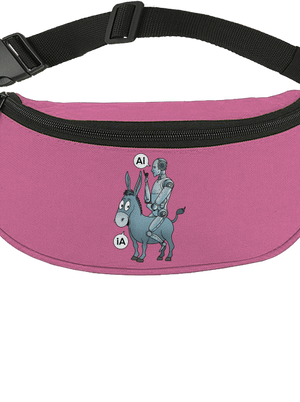 Szamár és AI övtáska True Pink
