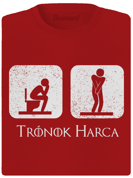 Trónok Harca női sportpóló Red Mal