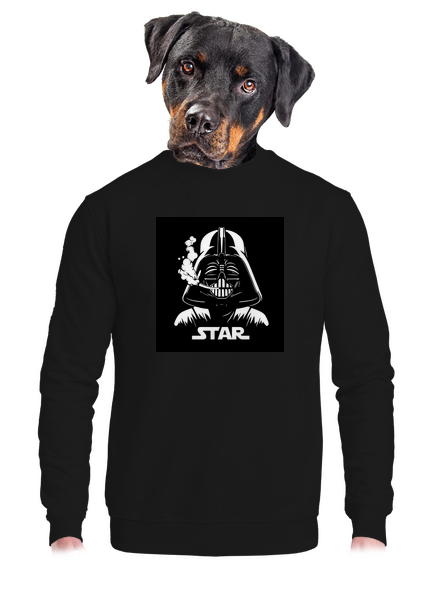 Darth Star unisex crewneck Black