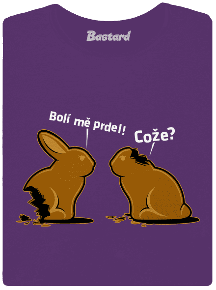 Fáj a seggem! prémium női póló Purple