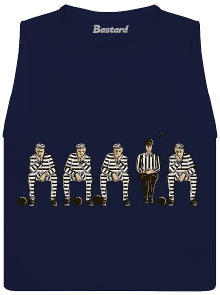 Nem bűnös női bővített trikó Navy