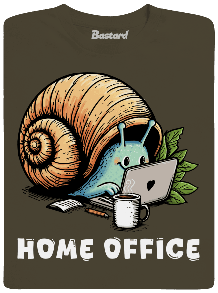 Sneka home office férfi póló Urban Khaki