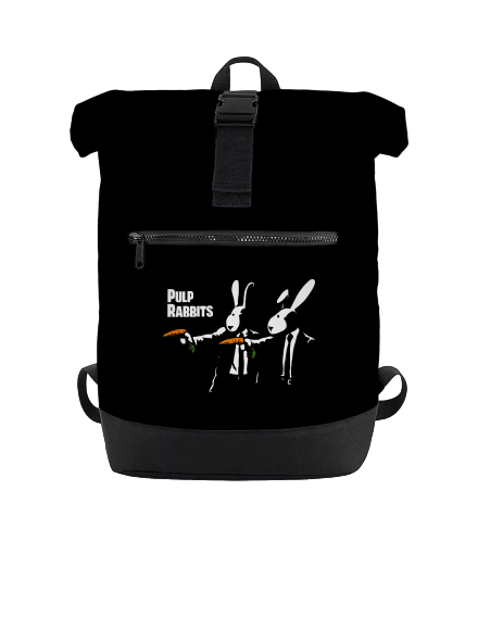 Pulp Rabbits hátizsák Black
