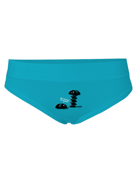 Felhúzva női bugyik Turquoise