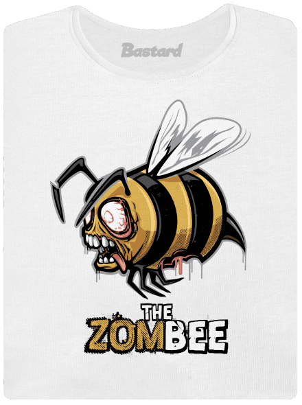 ZomBee - sárga prémium női póló White