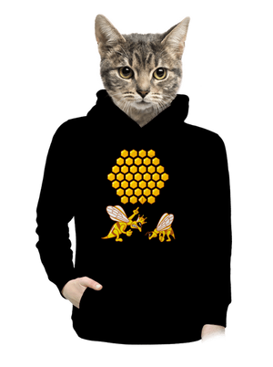 női kenguruzsebes pulóver