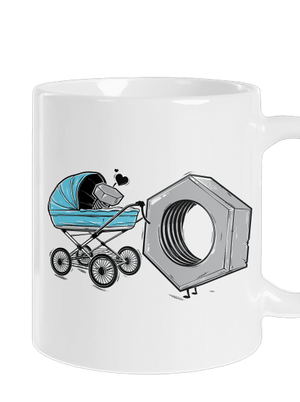 Anya csak egy van hagyományos bögre White