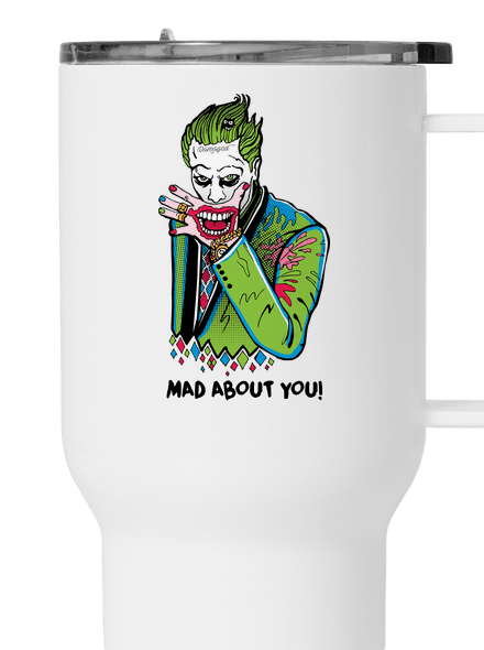 Joker és Harley termosz bögre White
