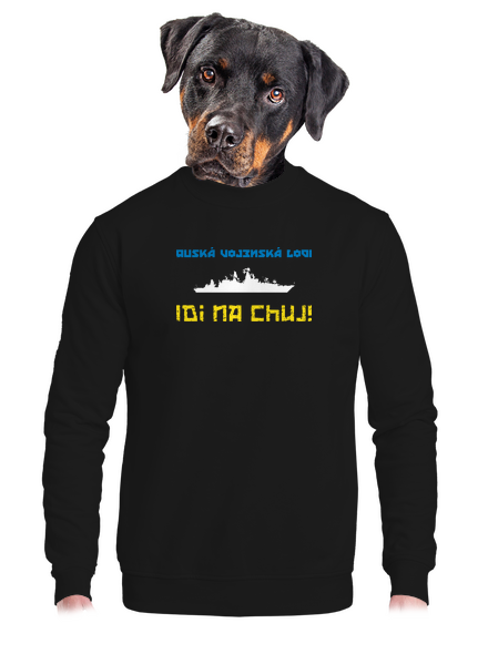  unisex crewneck Black