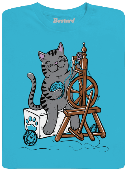 Dorombol a macska férfi póló Swimming Pool