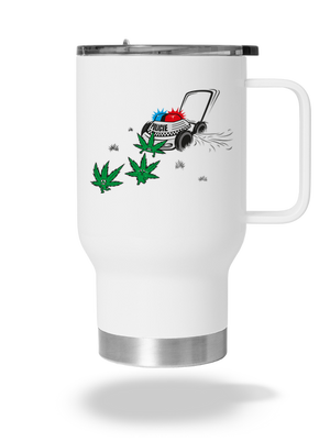 Ganja bust termosz bögre White