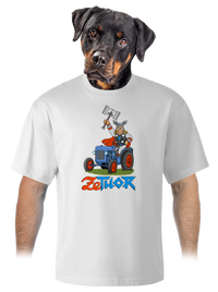 unisex túlméretezett póló