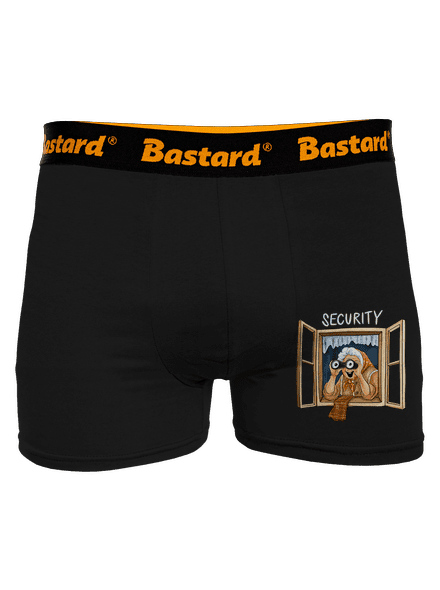 Biztonsági nagymama boxeralsó Black