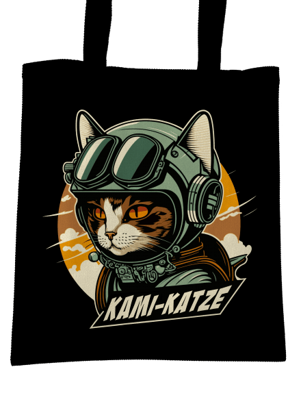Kami-Katze táska Black