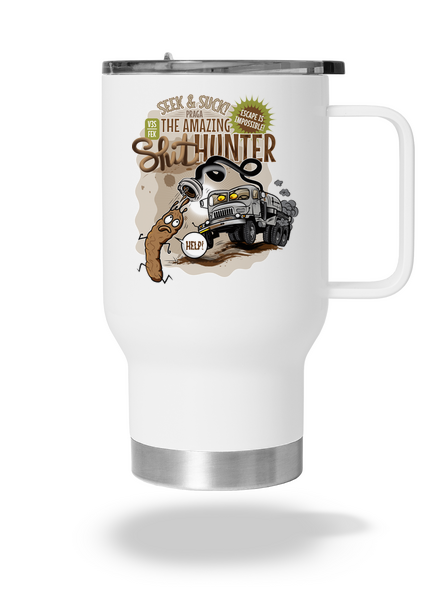 Shithunter termosz bögre White