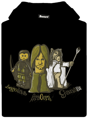 Nemzetközösség gyerek kenguruzsebes pulóver Black