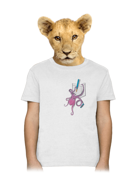 Egyszerűen imádja a tintát gyerek póló White