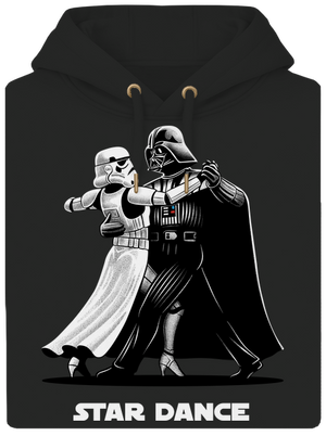 Star dance unisex prémium pulóver Dark Black