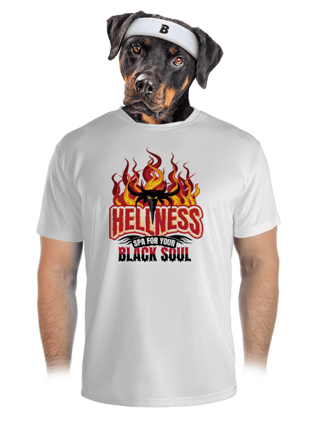 Hellness férfi sportpóló White