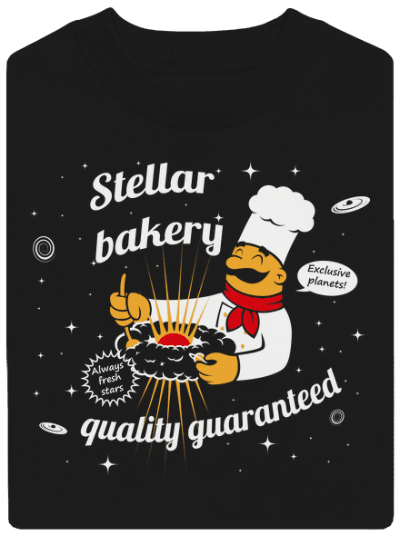 Stellar bakery unisex crewneck Black
