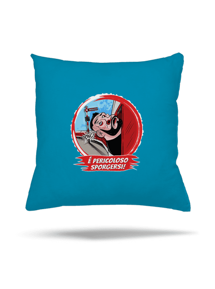 É pericoloso sporgersi párna Blue Turquoise