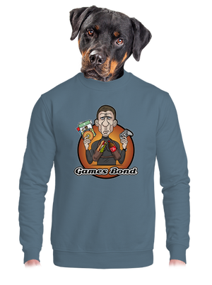 Games Bond unisex crewneck Nordic Blue