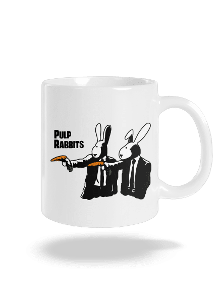 Pulp Rabbits hagyományos bögre White
