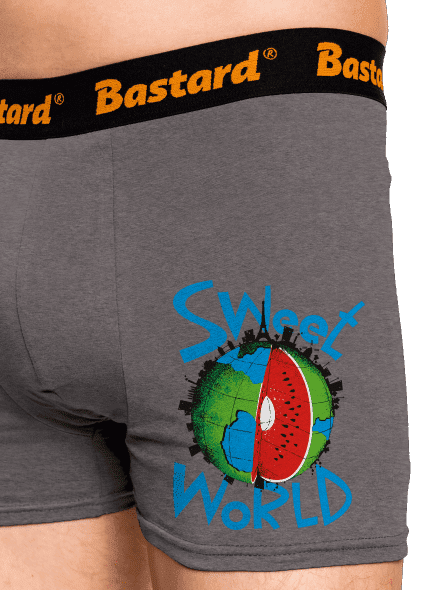 Sweet world boxeralsó Gray Melange