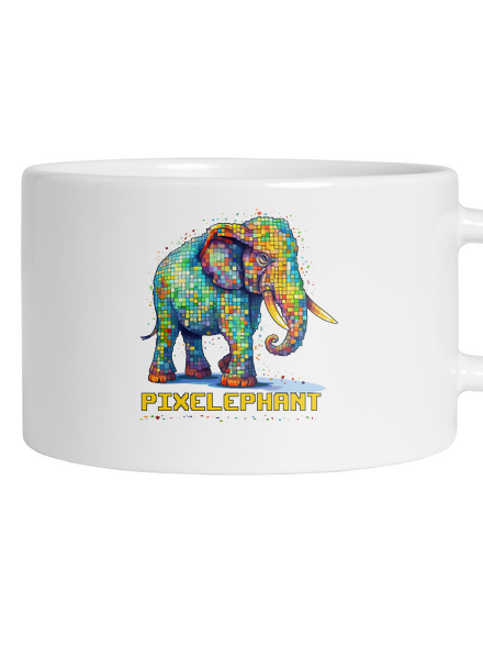 Pixelephant macaron bögre White