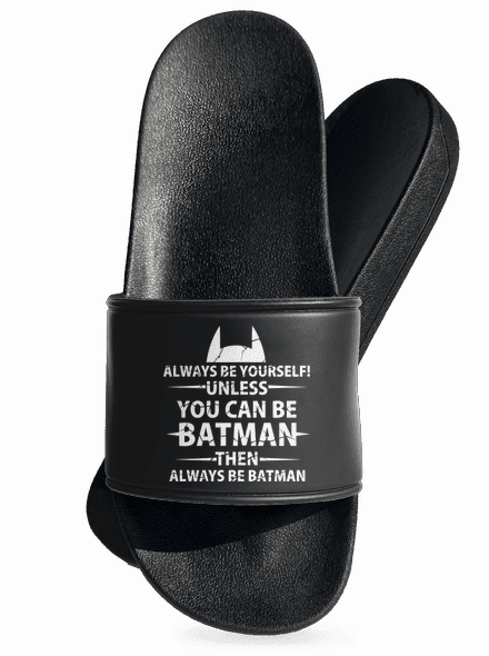 Batman papucs Black