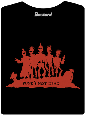 Punks not dead! prémium női póló Black